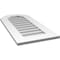 Ekena Millwork Octagonal Top Surface Mount PVC Gable Vent w/ 3-1/2"W x 1"P Standard Frame, 16"W x 34"H GVPOT16X3401SN - alternate 2